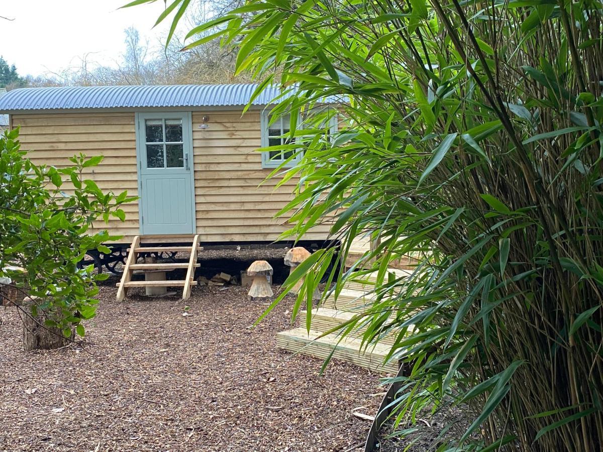 Chez Maurice Luxury Shepherds Hut With Bath And Hot Tub Kelling Esterno foto